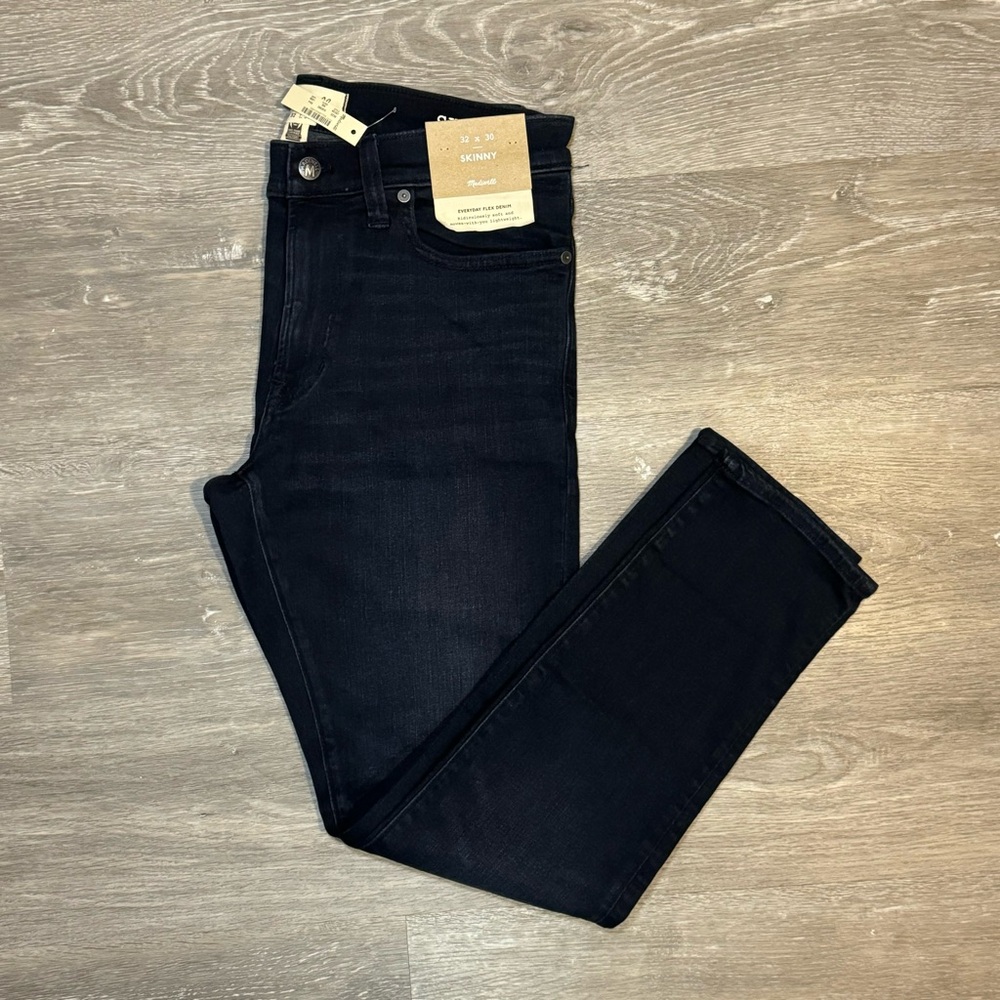 Madewell Skinny Flex Jeans in Paxon Wash W32 L28